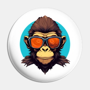 In a world full of humans, be a monkey Pin