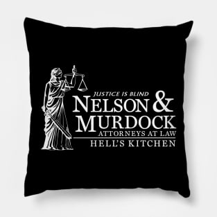 Nelson and Murdoch Attorneys Pillow