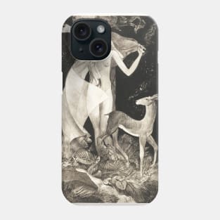 Aan de bron (1908 –1939) by Adriaan J. van 't Hoff Phone Case