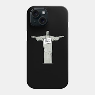 Jesus - FREE HUGS Phone Case