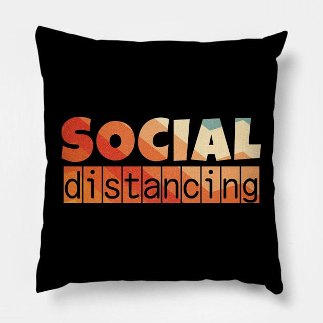 Social Distancing Pillow by Tekad Rasa