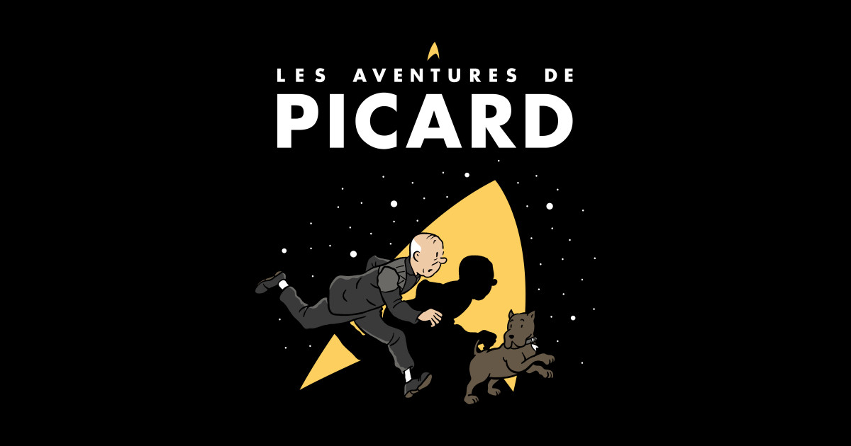 Les aventures de Picard - Picard - Sticker | TeePublic