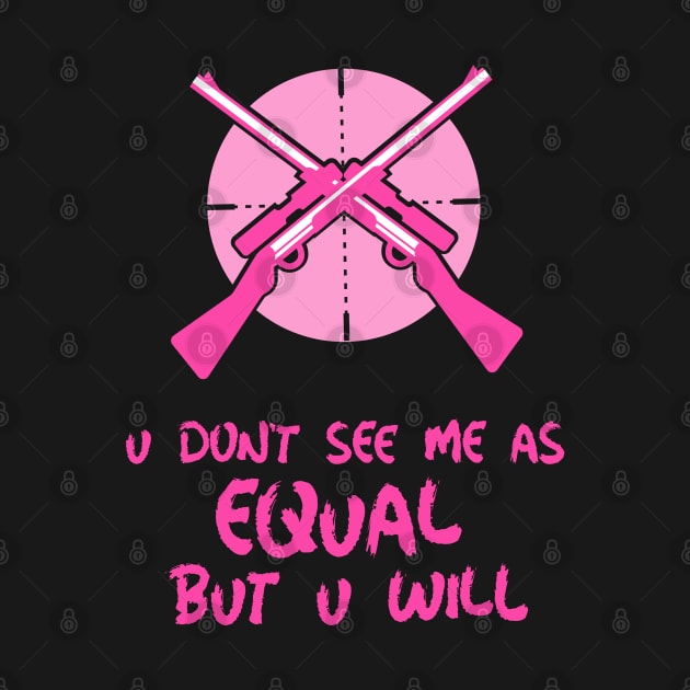 you don't see me as equal but you will by weegotu