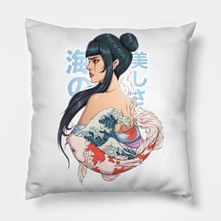 ocean beauty Pillow