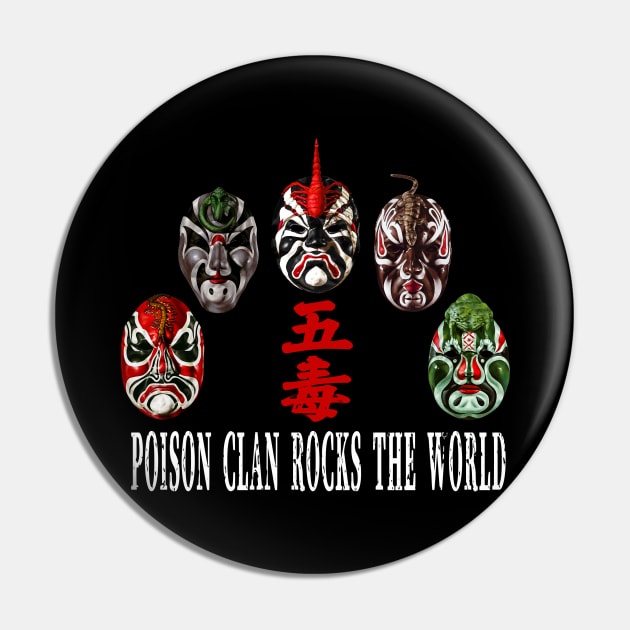 Five Deadly Venoms Pin by Genbu