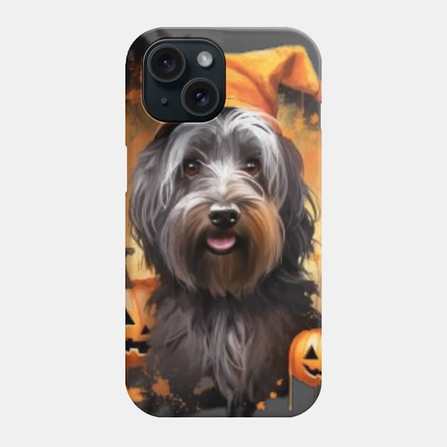 Skye Terrier Halloween Phone Case by NatashaCuteShop