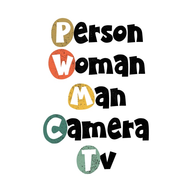 Person woman man camera TV by BAB