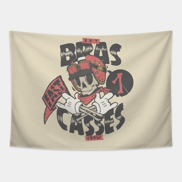 Bras Cassés Tapestry by Bishok