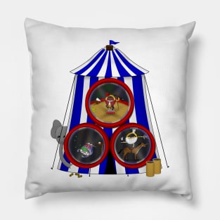 3 Ring Circus Pillow