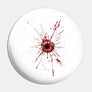 Bullet Wound Pin