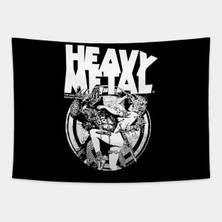 Heavy Metal Warrior Tapestry