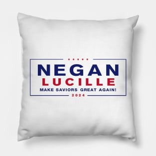 Negan & Lucille 2024 Pillow