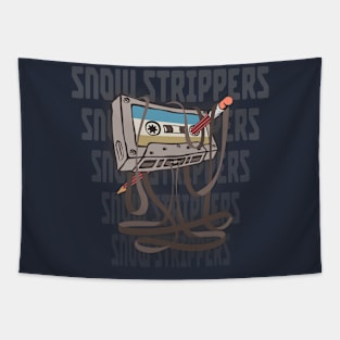 Snow Strippers Cassette Tapestry