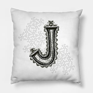 Color Me J Pillow