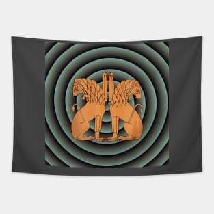 Mycenaeans Lions Tapestry