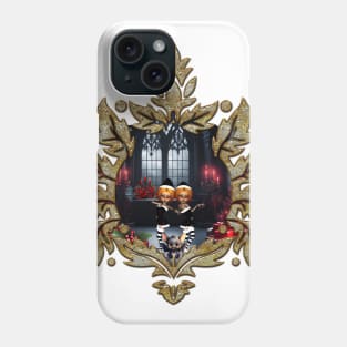 The little dark elves celebrate Christmas Phone Case