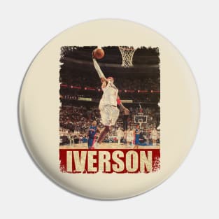 Allen Iverson - NEW RETRO STYLE Pin