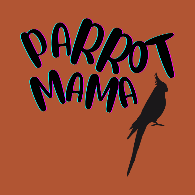 Parrot Mama- Cockatiel by ChaneyAtelier