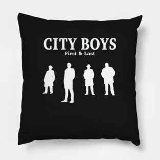 CITY BOYS (in white) Pillow