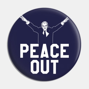 Peace Out Dick Nixon Tee Pin