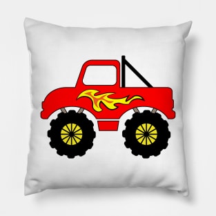 Monster trucks for kids Pillow