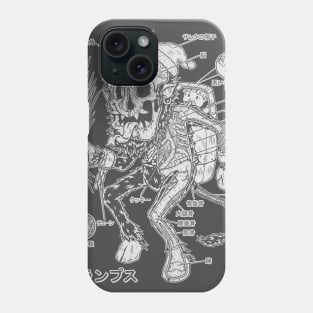 KRAMPUS ANATOMY - 1 color Phone Case