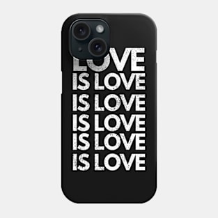 LGBTQ Gay Pride Flag Love Is Love Phone Case