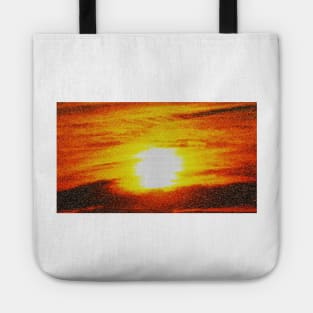 Abstract From The Sun Tote