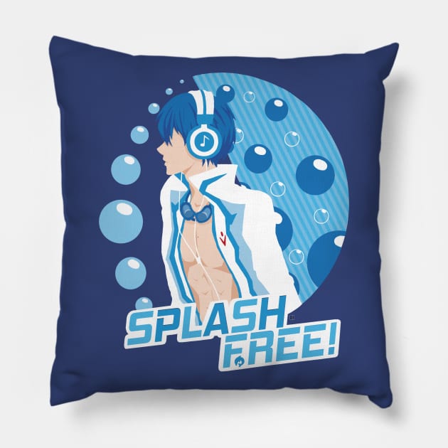 Free Splash Free Haruka Nanase Pillow by DaphInteresting
