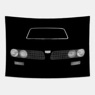 Triumph Dolomite classic car minimalist front Tapestry