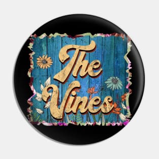 Vintage Vines Name Flowers Limited Edition Classic Styles Pin