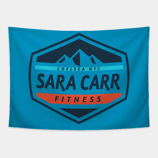 Sara Carr Fitness - Snow Cap Peaks Tapestry by Live Life Motivated