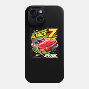 Justin Allgaier Charcoal Car Phone Case