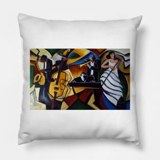 The Jazz Group Pillow