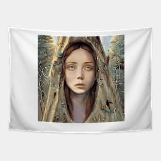 Tree hollow Tapestry