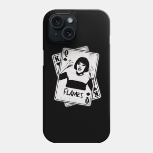 Retro flames clue movie Card Style Phone Case