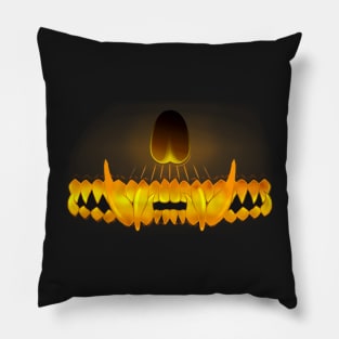 Golden Fangs Pillow