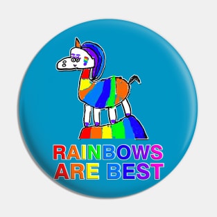 Rainbows Are Best Pin