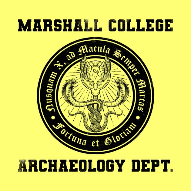 Marshall College Archaeology by toadyco