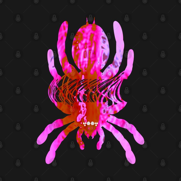 Tarantula Silhouette V74 (Tie Dye) by IgorAndMore