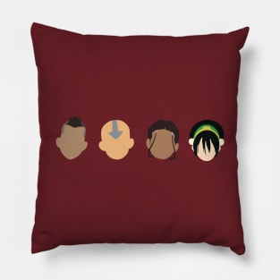 AvatarGaang Minimalist Face Pillow