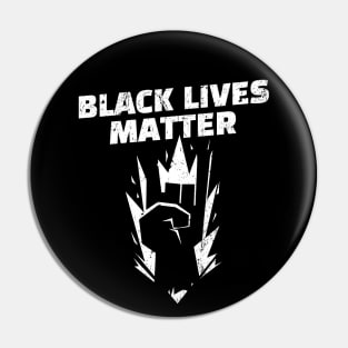 Vintage BLM Civil Rights Black Lives Matter Retro 90s Style Pin