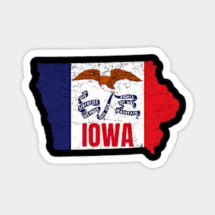 Iowa State Flag Magnet