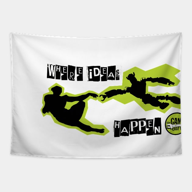 Where Ideas Happen Tapestry by The Game Crafter