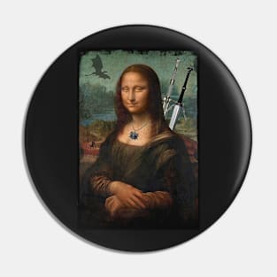 Monalisa - Monster Slayer II - Fantasy Pin