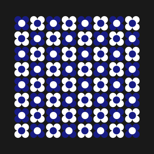 Daisy Dot Blue II by xxxJxxx