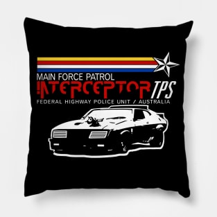 Car Ford Falcon V8 The Pursuit Special Interceptor from the movie Mad Max Pillow