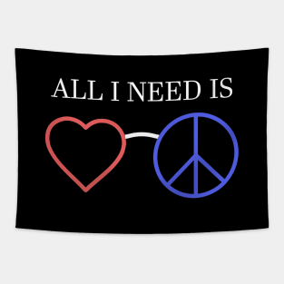 Love and Peace Tapestry