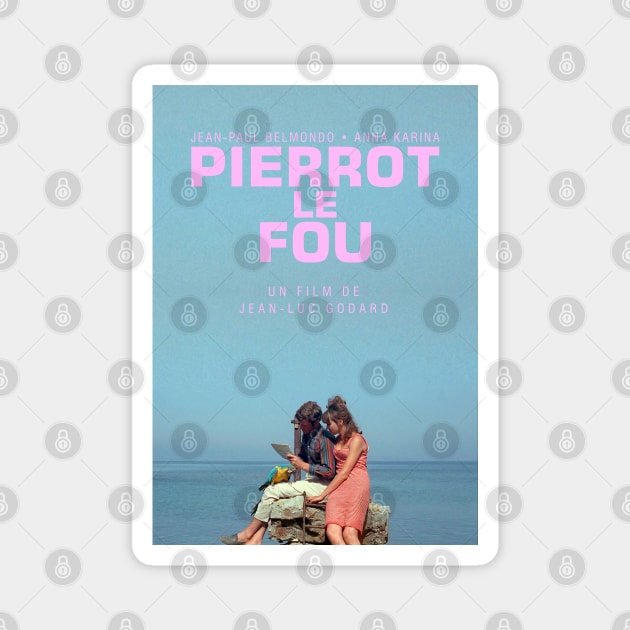 pierrot le fou Magnet by undergroundnotes