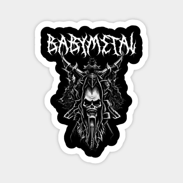 baby metal Magnet by RAZOR FORCE